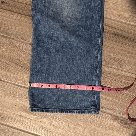 J. Crew Wide Leg Crop Blue Jeans - Picture 11 of 11